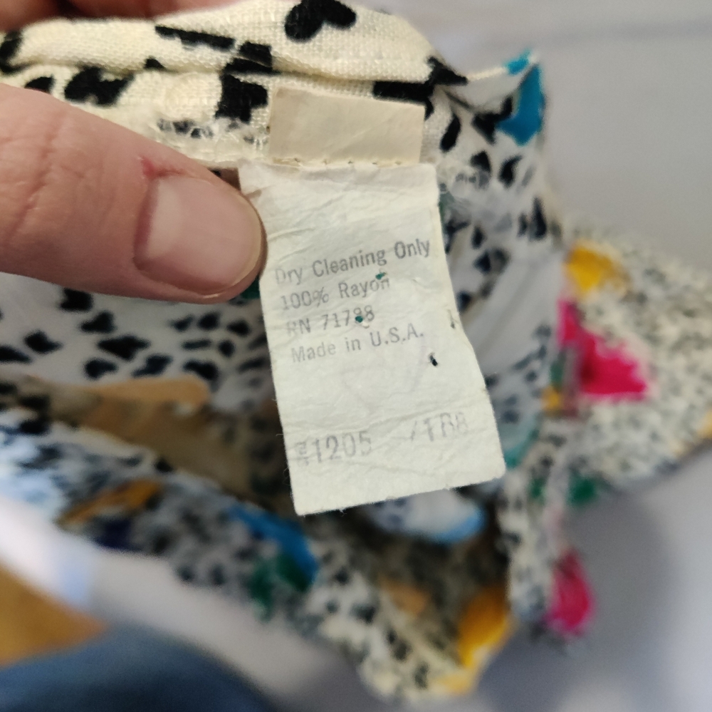 Vintage American Made Blazer Skirt Set Kenneth Mitchell - Picture 9 of 15